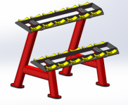 FC2041 dumbbell rack