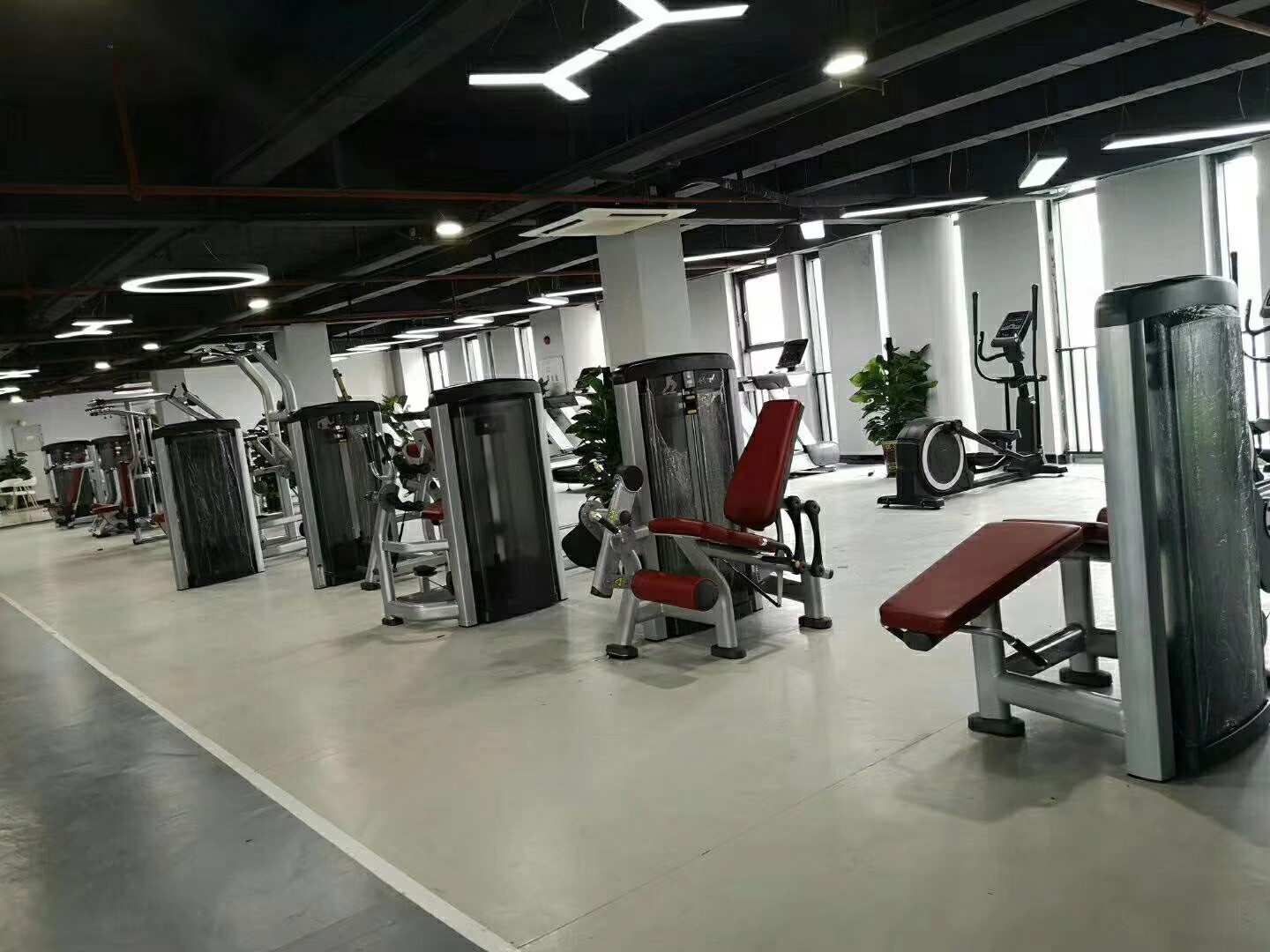 Commercial fitness center